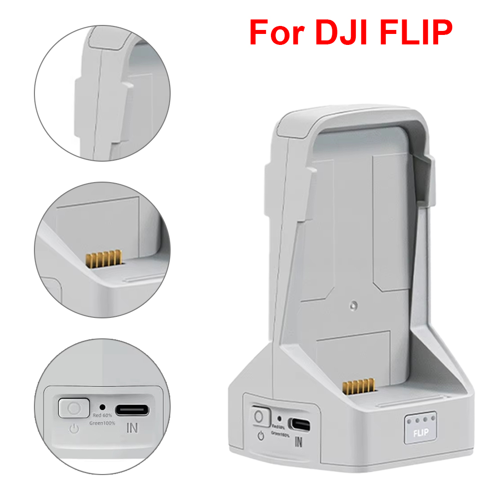 Drone Power Bank - Chargeur de batterie pour DJI Flip,