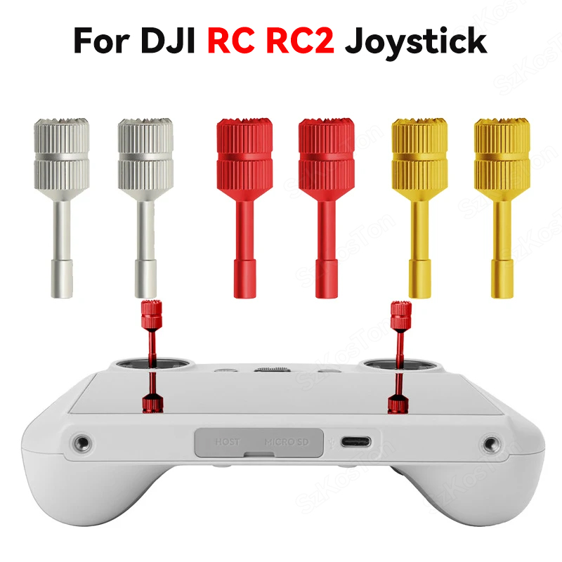 Drone Control Stick - Joystick arc-en-ciel en aluminium pour DJI