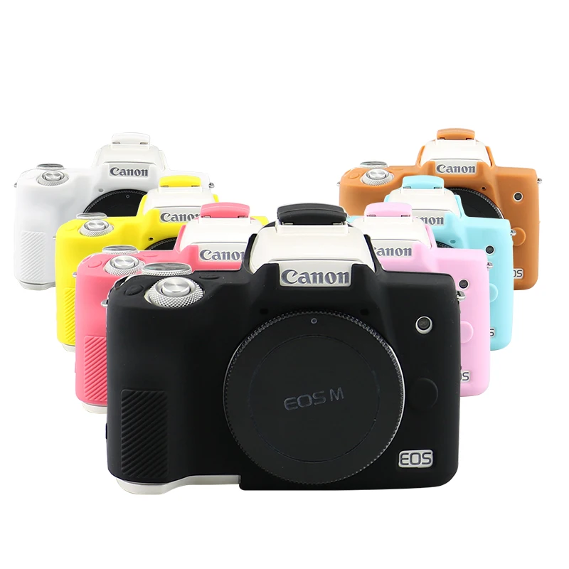 Canon Camera Eos M50 Mark Ii - M50 Silicone armure peau étui corps