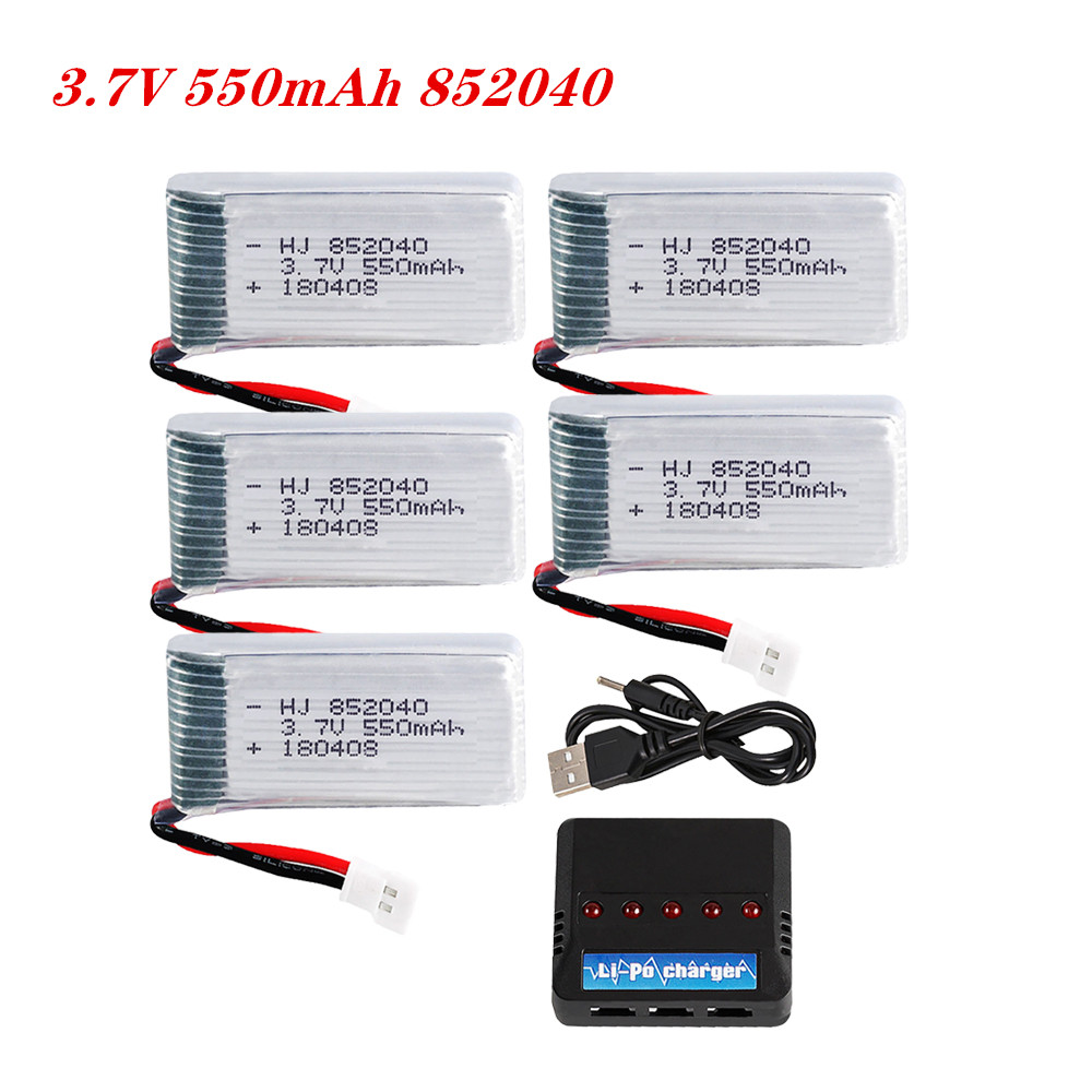 Drone Battery Charger - Batterie Lipo 3,7 V 550 mAh