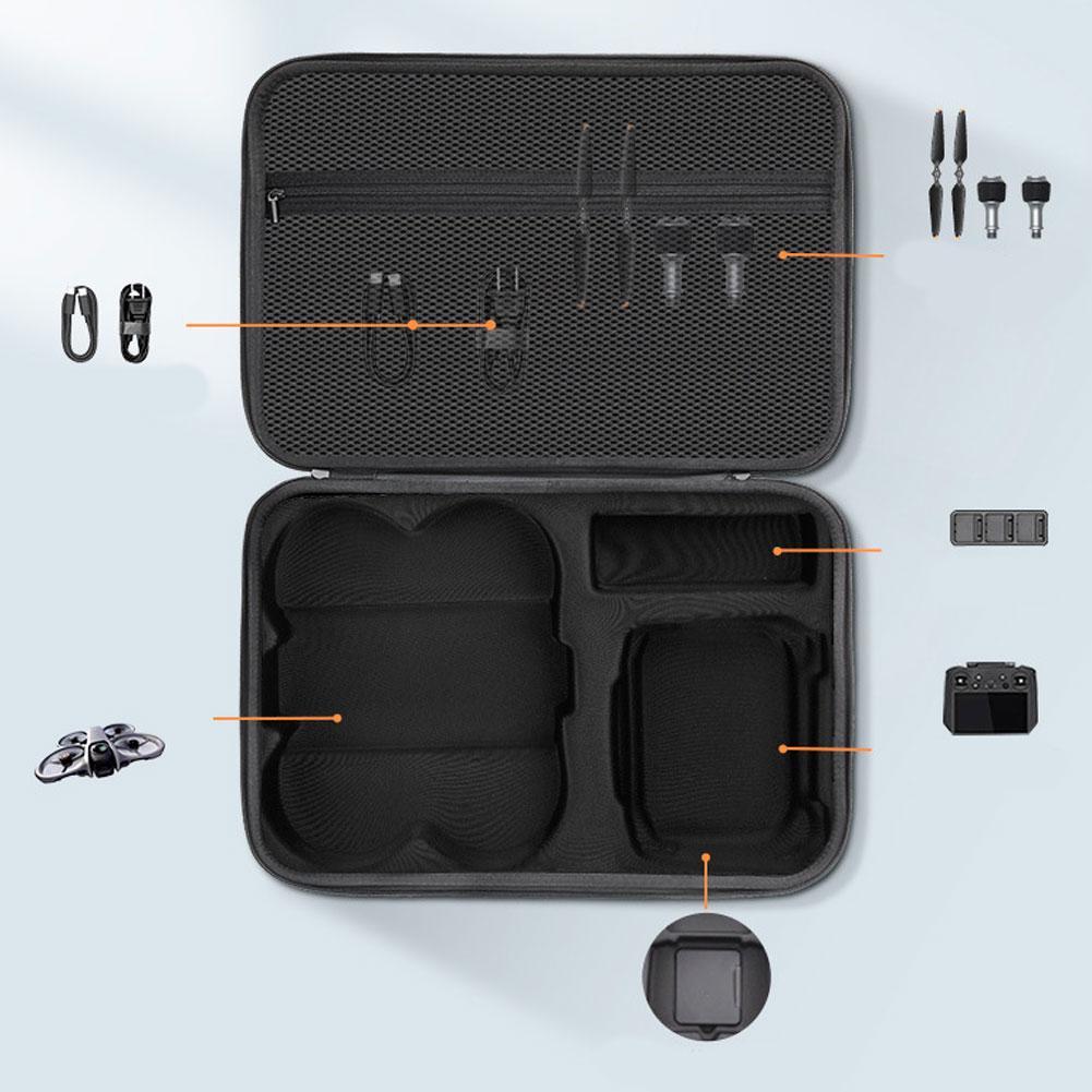 Drone Hard Shell Case - Sac de rangement portable pour DJI