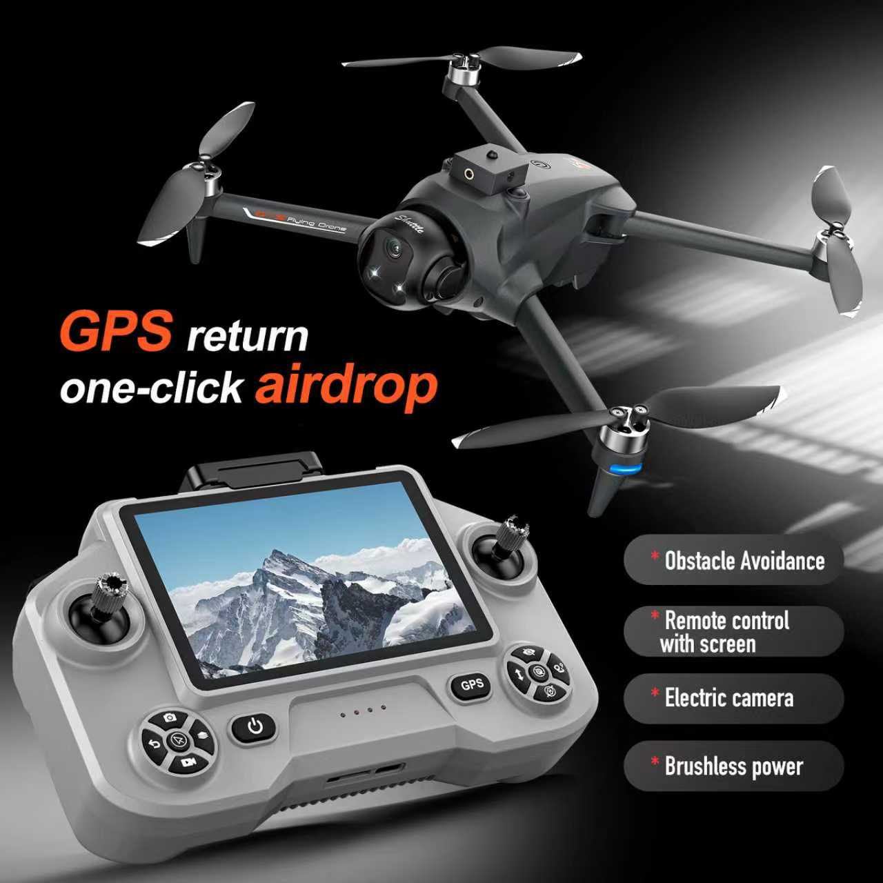 Drone Beacon Light - Drone Quadricoptère FPV GPS YL059 avec