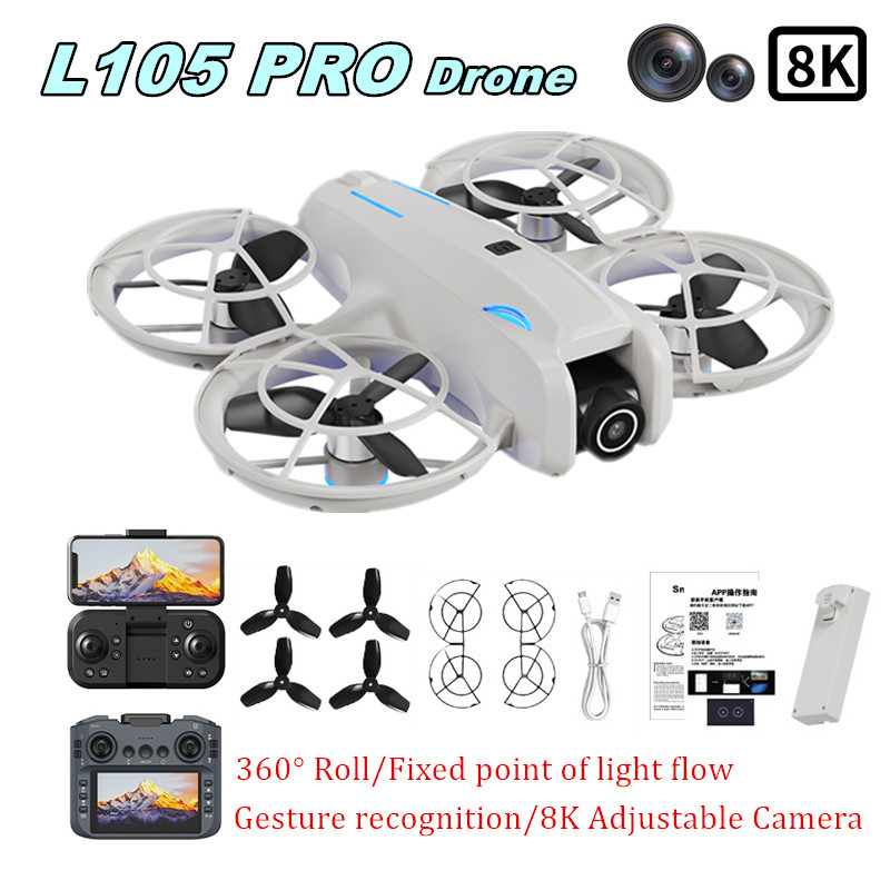 Drone Power Bank - Drone L105 PRO Duel avec objectif