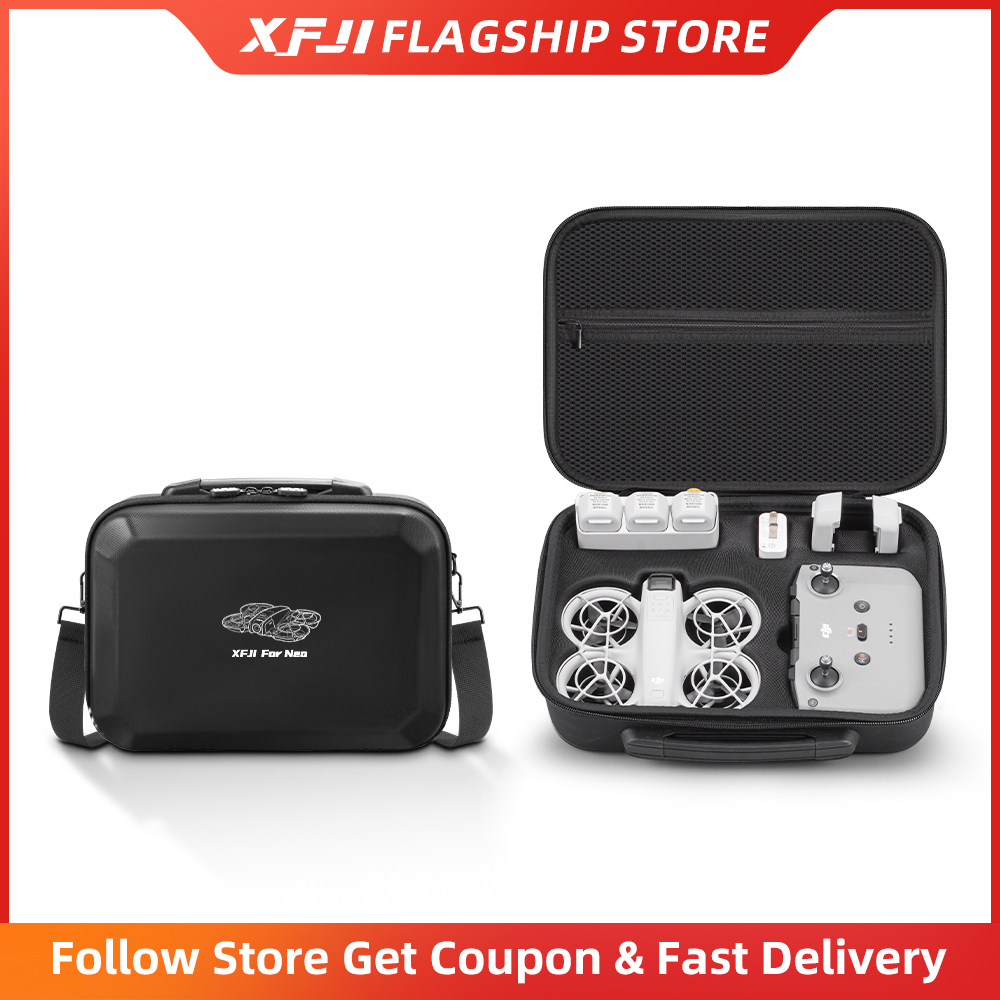 Drone Hard Shell Case - Étui de transport XFJI compatible avec