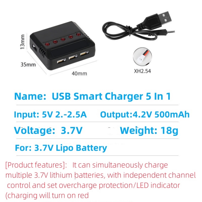Syma X5HW X5HC X5C X5SW 3.7V 5 - Drone Battery Charger avis et prix