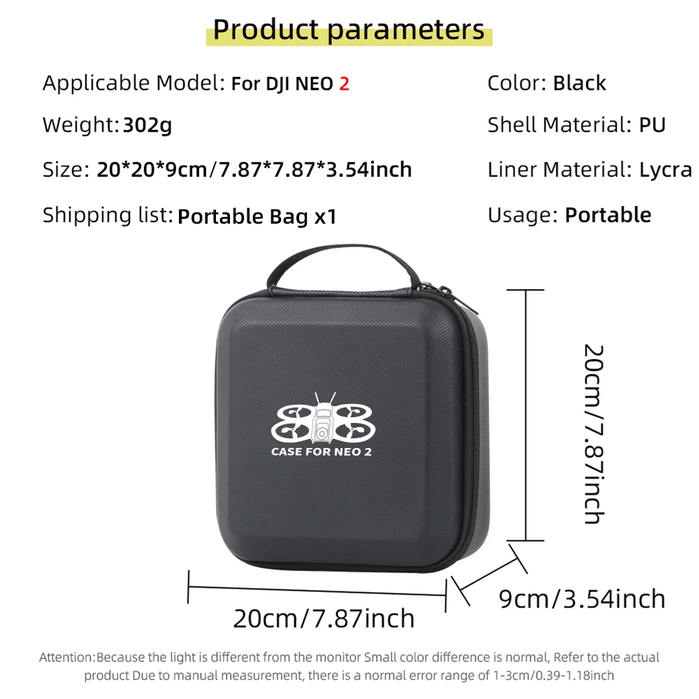 Sac à main de rangement anti-r - Drone Hard Shell Case avis et prix