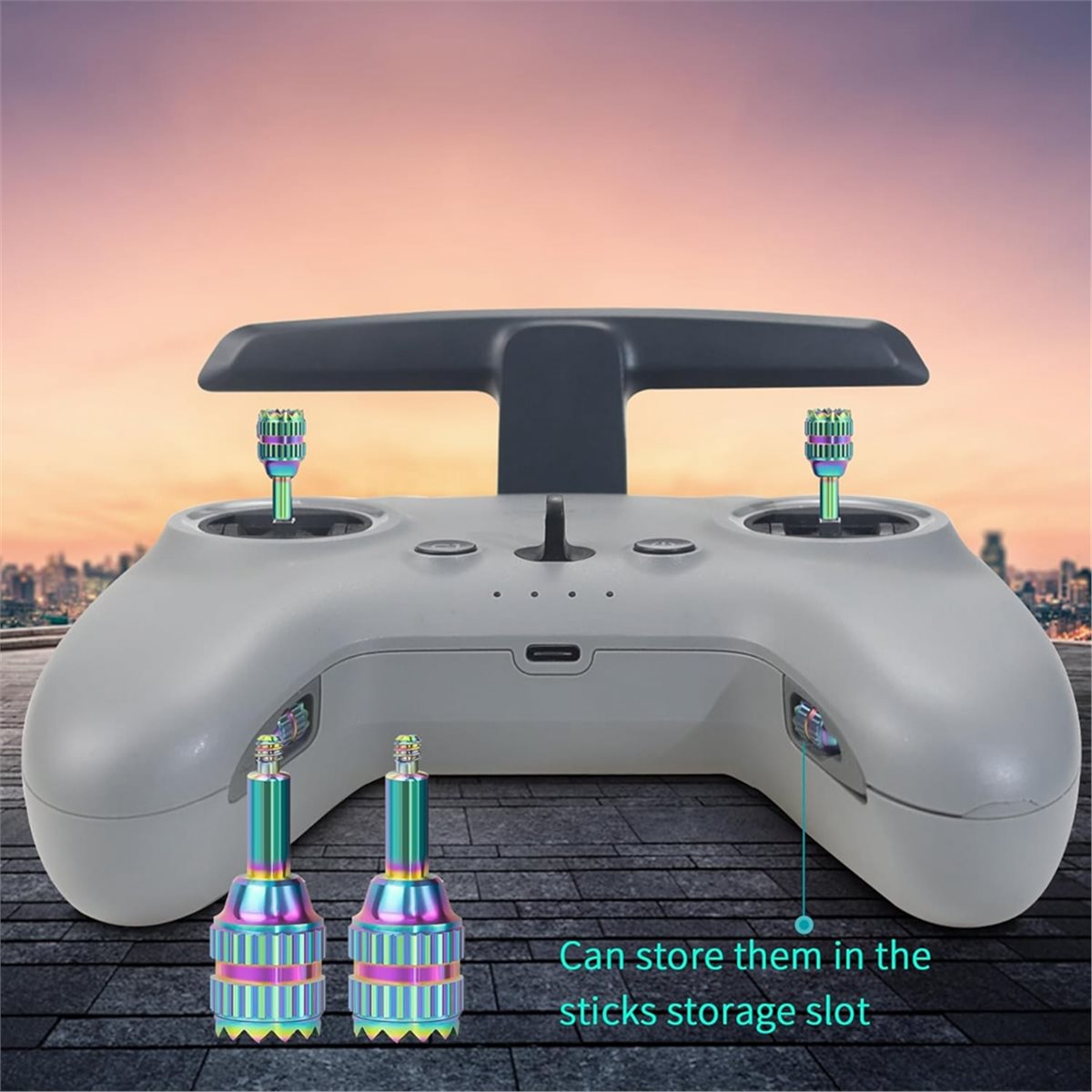 DT75BG 4PCS Manettes de contrô - Drone Control Stick avis et prix