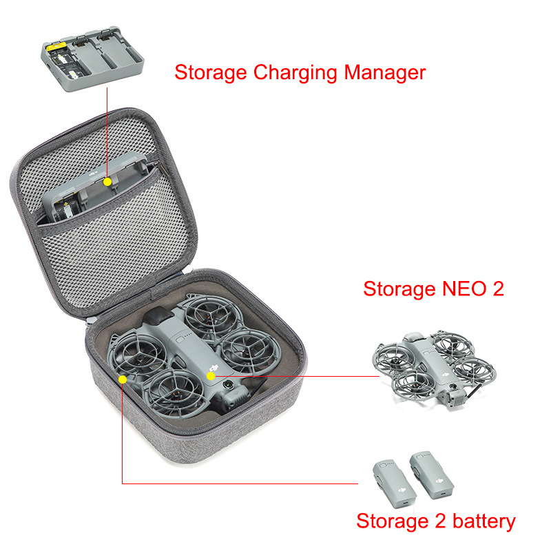 Étui de transport antichoc pou - Drone Hard Shell Case avis et prix