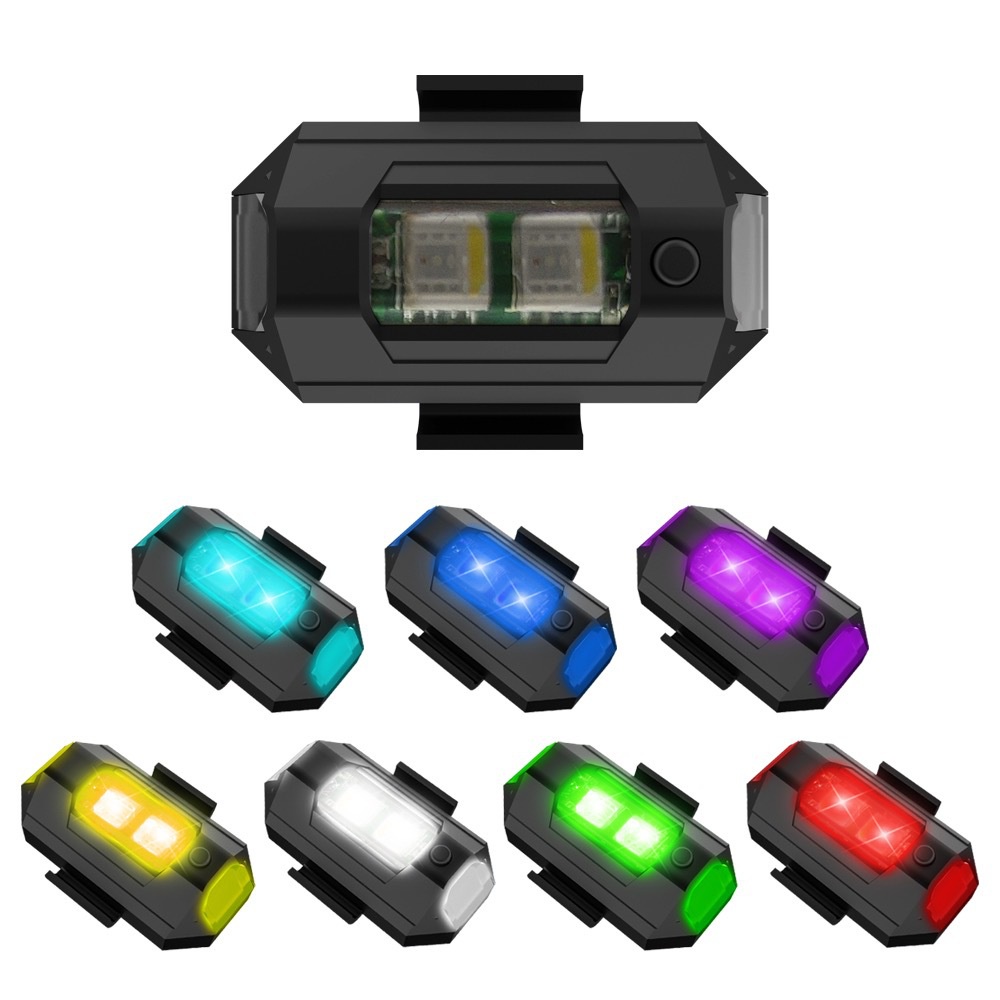 1PC 7 couleurs Mini USB charge - Drone Beacon Light avis et prix