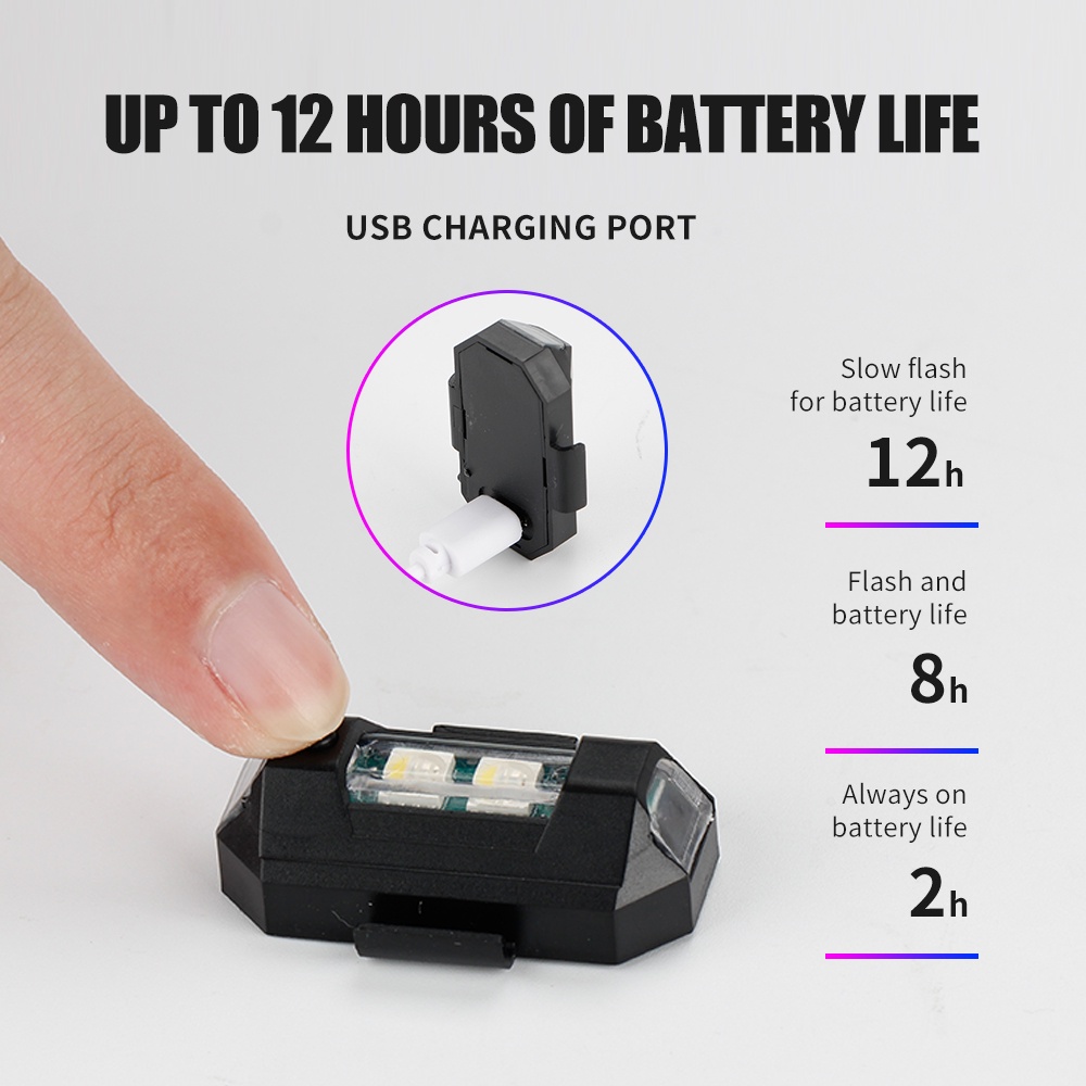 1PC 7 couleurs Mini USB charge - Drone Beacon Light avis et prix