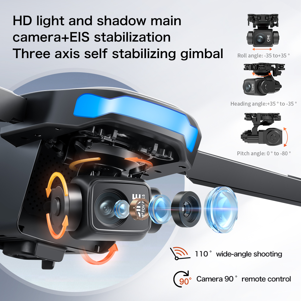 Nouveau drone S-X1 MAX GPS 8K  - Drone Power Bank avis et prix