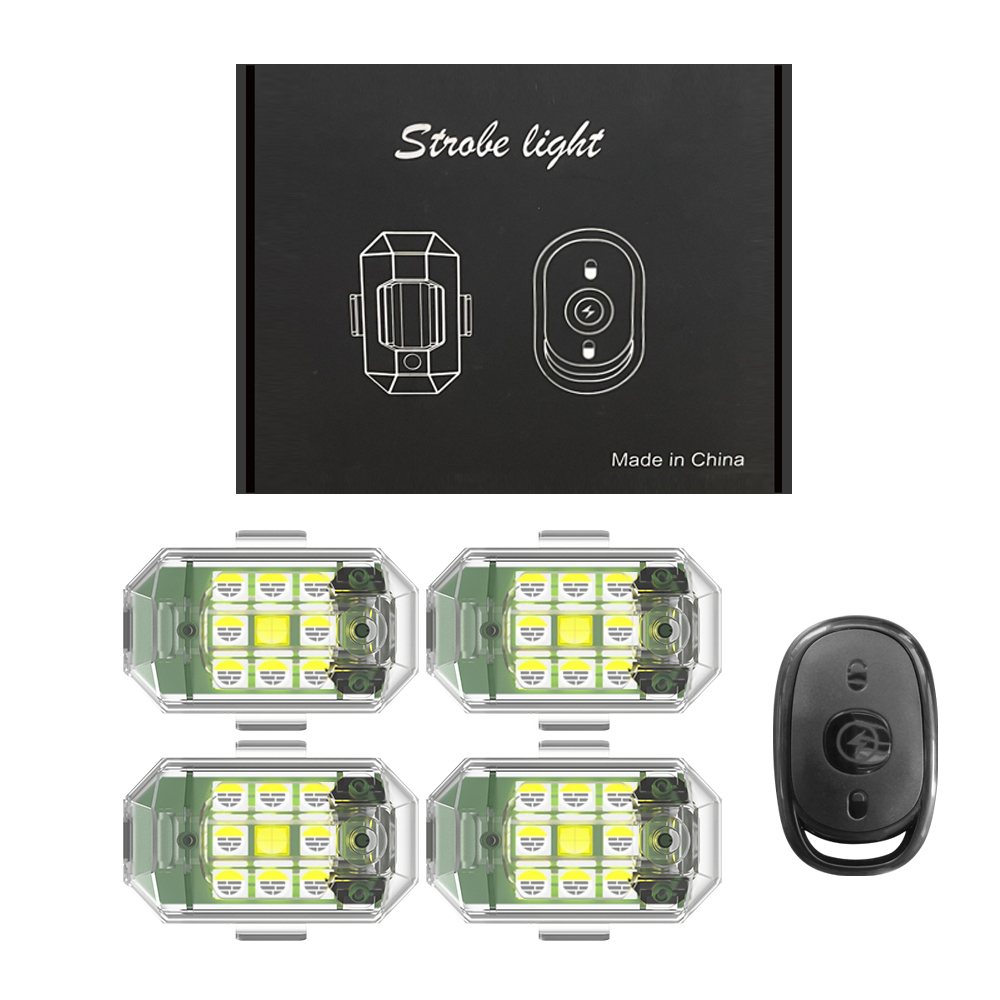 1/2/4 pièces sans fil LED Dron - Drone Beacon Light avis et prix
