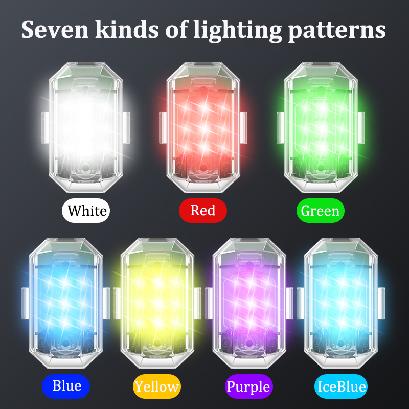 1/2/4 pièces sans fil LED Dron - Drone Beacon Light avis et prix